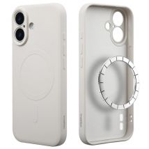 imoshion Coque Couleur avec MagSafe pour Apple iPhone 17 - Beige