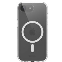 Crong Funda MagSafe para iPhone 16e Funda Transparente Ultra Resistente Transparente - Nuevo