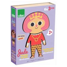 Rompecabezas de madera Dress Up Jade - Despierta la creatividad de tu hijo - Nuevo