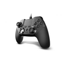 Krom Kaiser Noir USB Manette de jeu Analogique/Numérique PC, PlayStation 4, Playstation 3