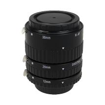 Bagues de rallonge Meike Mk-n-af1-b Noir pour objectifs Nikon