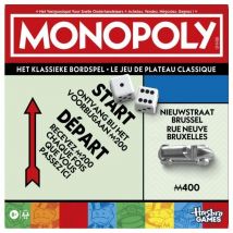 Monopoly clásico, juego de mesa, con caja y fichas de gran formato, de 2 a 6 jugadores, versión FR, a partir de 8 años, - Nuevo