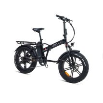 Vester 2026 - Bicicleta eléctrica plegable de grandes neumáticos 48V 14Ah - Negro Ónix - Nuevo