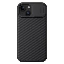 Coque pour iPhone 15 Rigide Magnétique CamShield PRO Noir