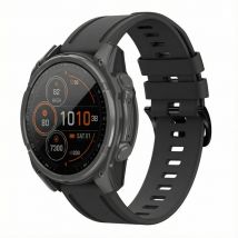 imoshion Bracelet QuickFit Line en silicone - Connexion Garmin 20 mm - Noir