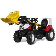 Tractor a Pedales Rolly Farmtrac Steyr 6300 TERRUS CVT para Niños - Nuevo