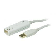 Cavo di prolunga USB 2.0 con blocco meccanico da 12 m - Nuovo