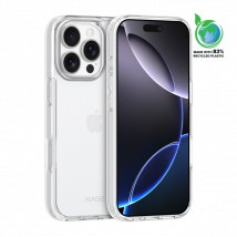 Funda híbrida transparente para Apple iPhone 16 Pro Max, resistente a los golpes y ecológica - Nuevo