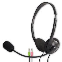 MCL CSQ-M/NZ Casque Avec fil Arceau Appels/Musique Noir