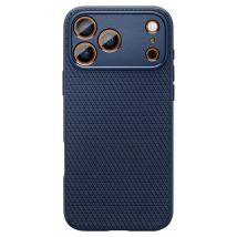 Spigen SGP Funda para iPhone 17 Pro Max Modelo Líquido Aire Flexible Antideslizante Azul marino - Nuevo
