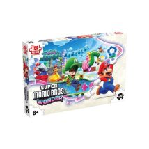 Puzzle 500 pezzi Winning Moves Super Mario Bros. Wonder con poster 1:1 Multicolore - Nuovo