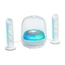 Soundsticks 5 - Enceinte sans fil à 2.1 canaux Harman France Bluetooth, Blanc