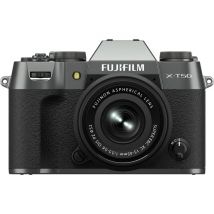 Fujifilm X-T50 Argent Anthracite + XC15-45mm, Appareil photo hybride