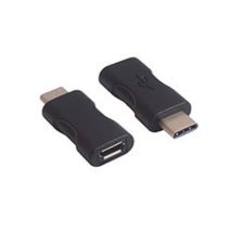 DLH DY-TU2706B changeur de genre de câble USB-C Micro USB Noir