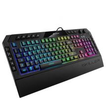 Sharkoon Skiller SGK5 teclado Juego USB QWERTZ Alemán Negro - Nuevo