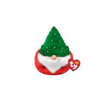 Gnomo de Navidad Ty Turvey Puffies - Decoración divertida y festiva - Nuevo