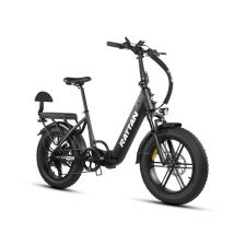 Vélo électrique pliant RATTAN LF Pro, batterie 48 V 18 Ah, Shimano 7 vitesses - noir