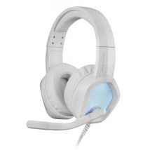 Mars Gaming MH320 Casque Avec fil Arceau Jouer USB Type-A Blanc