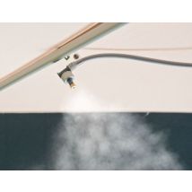 Royal Gardineer Sistema di nebulizzazione 10 m, 6 ugelli metallici orientabili - Nuovo