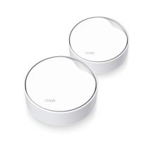 TP-Link DECO X50-POE(2-PACK) sistema Wi-Fi Mesh (Wi-Fi en malla) Doble banda (2,4 GHz / 5 GHz) Wi-Fi 6 (802.11ax) Blanco 3 Interno - Nuevo