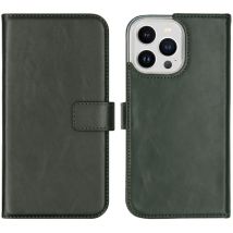 Selencia SH00050559 coque de protection pour téléphones portables 17 cm (6.7 ) Folio porte carte Vert Apple (brand) Apple iPhone 14 Pro Max