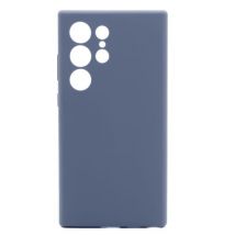 Connect Coque arrière souple en silicone Premium Magsafe Samsung Galaxy S24 Ultra (S928B) Midnight Blue