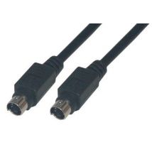 MCL Samar Samar Câble vidéo S-VHS mini-din 4 mâle / mâle - 2m