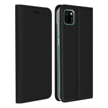Housse Huawei Y5p Étui Porte-carte Fonction Support Vidéo Dux Ducis Noir