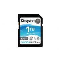 Kingston Technology Carte SDXC Canvas Go Plus 170R C10 UHS-I U3 V30 de 1 To