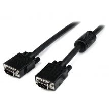 StarTech.com Cable de 15m de Vídeo VGA Coaxial de Alta Resolución para Monitor - HD15 Macho - HD15 Macho - Nuevo