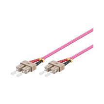 Alcasa LW-8075SC4 cavo InfiniBand e fibra ottica 7,5 m SC Viola - Nuovo