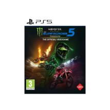 Milestone Monster Energy Supercross 5 Standard Tedesco, Inglese, Spagnolo, Francese, Italiano, POR-BRA PlayStation 5 - Nuovo