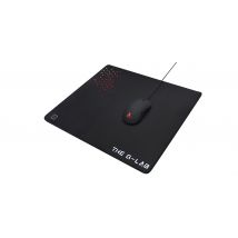 THE G-LAB PAD-CEASIUM Gaming Mouse Pad L 450x400x4mm con goma antideslizante - Nuevo