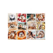 Puzzle 1500 pieces : Photo animaux mignons