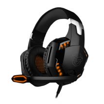 NOX Kyus Casque Avec fil Arceau Jouer Noir