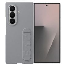 Coque en silicone avec support pour Samsung Galaxy Z Fold 7 - Gray