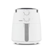 Friteuse a air chaud - MEDION - MD13020 - Airfryer - 1500 watts - Minuterie 60 min - Jusqu'a 200°C - 4,7 L - Blanc
