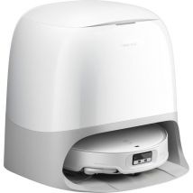 Aspirateur robot laveur - Qrevo CurvX - 22 000 Pa - Navigation RetractSense LiDAR - Blanc