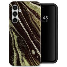Selencia Coque arrière Vivid pour Samsung Galaxy A55 - Chic Marble