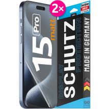 Smart Engineered SE0-F0102-0424-23-M écran et protection arrière de téléphones portables Protection d'écran transparent Apple 2 pièce(s)