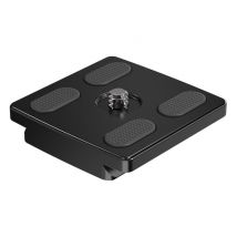 Placa de liberación rápida K&F rosca 1/4 - Nuevo