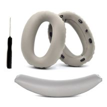 Almohadillas de Repuesto y Diadema Compatibles con Sony WH-1000XM2 / MDR-1000X - Piezas de Reparación Gold - Nuevo