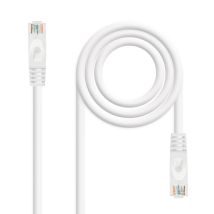 Nanocable 10.20.1801-W câble de réseau Blanc 1 m Cat6a U/UTP (UTP)