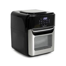 Melchioni freidora individual 118340034 12 L Independiente 1700 W Freidora de aire caliente Negro Acero inoxidable - Nuevo