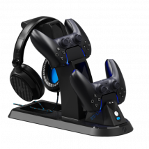 Station de charge PS5 et casque intégré - Stealth