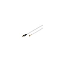 Vivanco VVSAT300MFDBW câble coaxial 30 m Type F Blanc