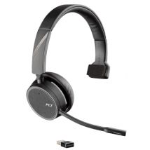 POLY 4210 UC Casque Sans fil Arceau Bureau/Centre d'appels Bluetooth Noir