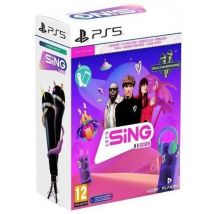 Let's Sing 2025 + 2 Micrófonos para PS5 - ¡Conviértete en una superestrella de la canción! - Nuevo