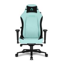 Alpha Gamer ALEGRA Silla para videojuegos universal Asiento acolchado Negro, Verde - Nuevo