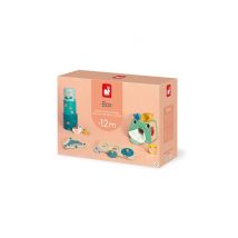 Jeu d'éveil Janod Box Bâton de Pluie Boîte à Formes Pyramide et Puzzle - Nuevo